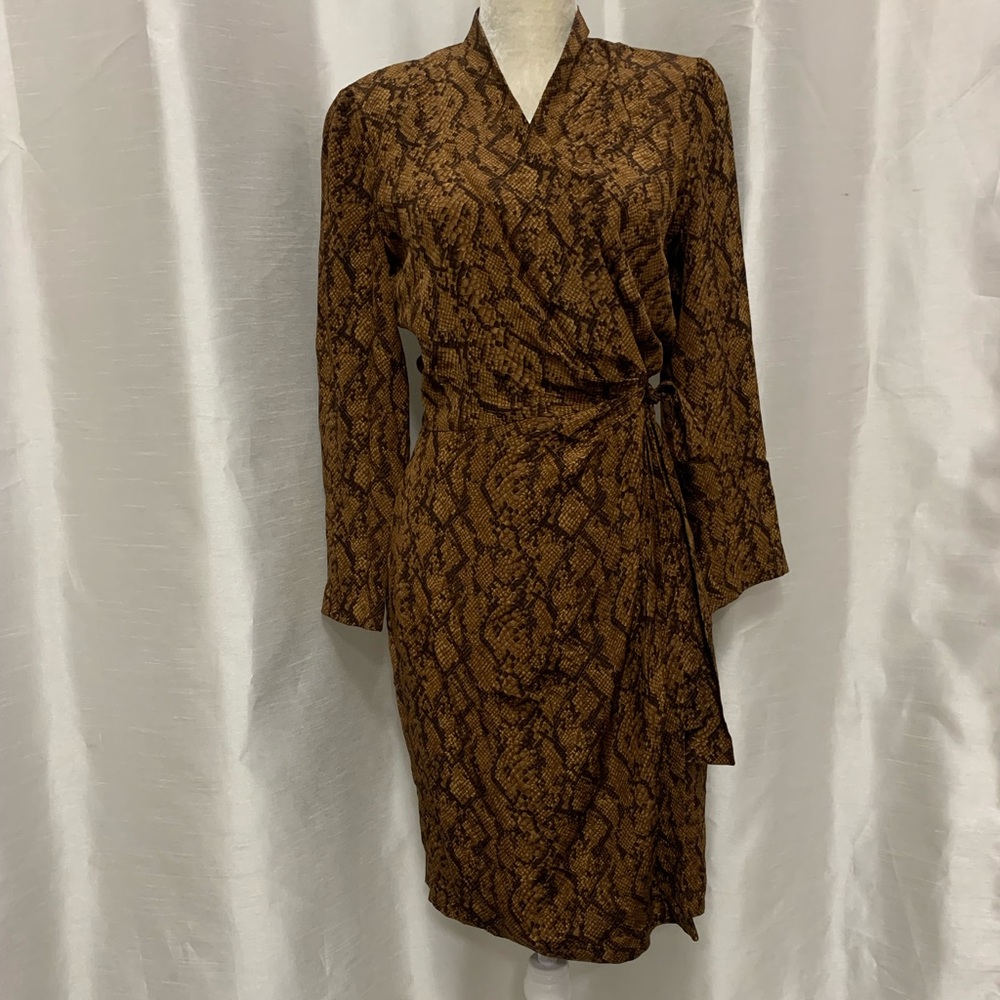 Vintage Maggy London by Kenneth Nolan Wrap Dress